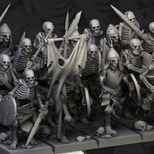 AE002655 Skeleton warriors With Swords -- Highlands