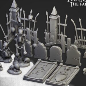 AE002656 Undead Diorama -- Highlands