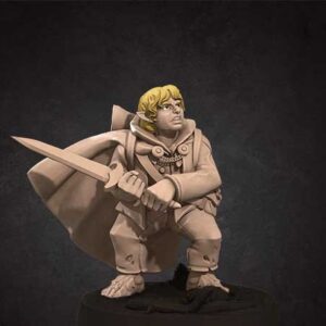 AE003634 Hobbits: Frodo, Sam, Pippin y Merry -- El Señor de los Anillos