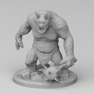 AE003337 Trolls de Guerra (2 Poses) -- Mordor