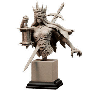 AE003503 Haunting Banshee Bust -- Loot Studios