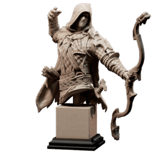 AE003501 Many-Faced Joe Bust -- Loot Studios