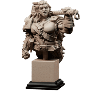AE003502 Minra Balderk Bust -- Loot Studios