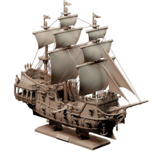 AE003544 Lady Harpy Ship – Larger Printers -- Loot Studios