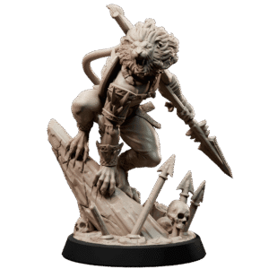 AE003559 Catfolk Gladiator -- Loot Studios