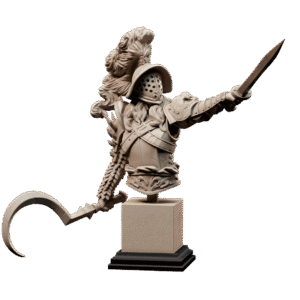 AE003547 Mysterious Champion Bust -- Loot Studios