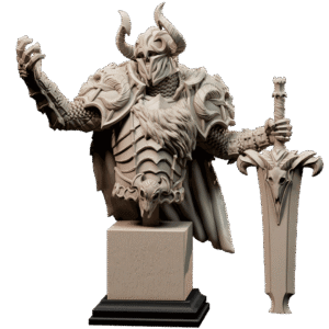 AE003605 Death Knight Bust -- Loot Studios