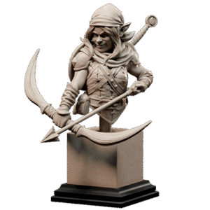 AE003619 Lidda Arrowtucker Busts -- Loot Studios