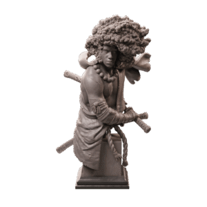 AE003255 Rurouni Yasuke Bust -- Loot Studios