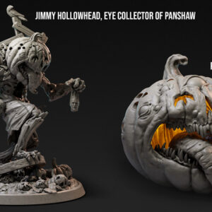 AE003343 Jimmy an Pumpkin Lamp -- Loot Studios