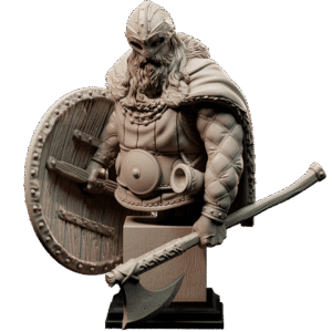 AE003426 Padded Warrior Bust -- Loot Studios