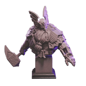 AE003380 Brokkr, the Dwarven King Bust -- Loot Studios
