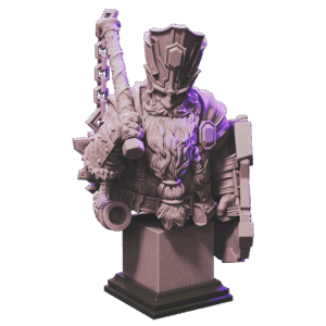 AE003379 Priest of Thor Bust -- Loot Studios