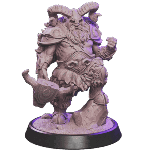 AE003354 Weregoat – Humanoid Form -- Loot Studios