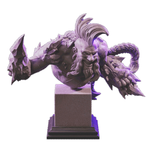 AE003409 Crystal Claus Sadist Kragudür Bust -- Loot Studios