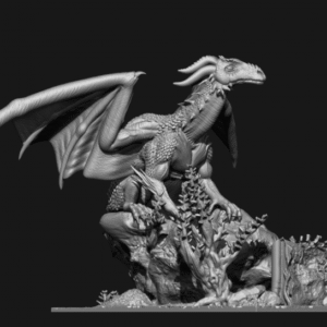 AE003663 Dragon Ancient  -- Holo Miniatures