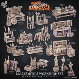 AE003711 BlackSmith´s Workshop Set -- Tablero rol
