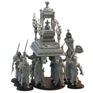 AE003687 Calix Wanderers with Blessed Shrine -- Lost Kingdom