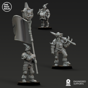 AE003725 Caballeros con Grupo de Mando (Versión Mujeres) -- Imperio