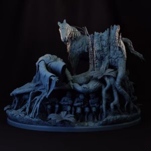 AE003630 Escape de Nazgul en camino principal de Los hobbits -- El Señor de los Anillos