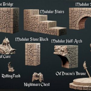 AE003602 Objetos Nightmares of the Abyss -- Loot Studios