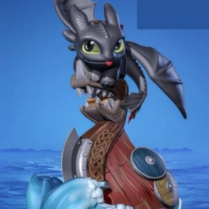 AE003643  Toothless en Barco -- Como entrenar a tu Dragon