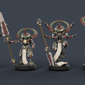 AE003762 Cardinal Goby Frame (4 Modelos) -- Tau