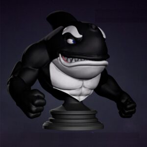 AE003824 Street Sharks - Moby Lick (Bust) -- Imperio