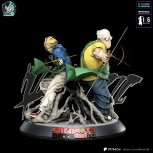 AE003925 Taro Sakamoto and Shin Asakura (opcion por separado) -- Sakamoto Days
