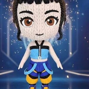AE003932 Zoey (Knitted) -- Zoey- Kpop Demon Hunter