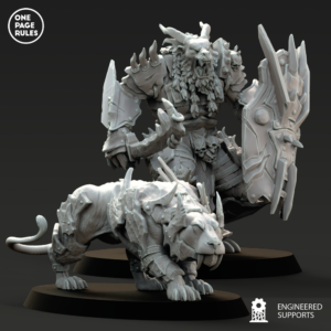 AE003982 Beast Lord Ratmen -- One Page Rules