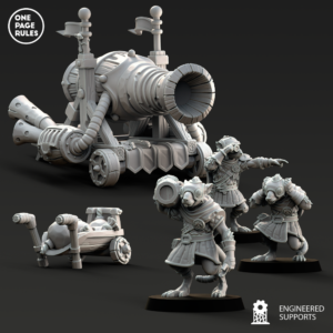 AE003948 Cannon Ratmen -- One Page Rules