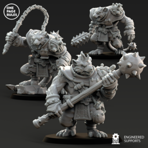 AE003960 Ogre Rat(3 Modelos) -- One Page Rules