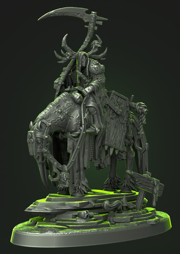 AE003997 Caballero de la Pestilencia -- Nurgle
