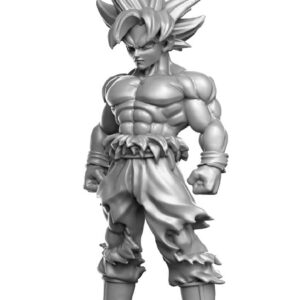 AE004089 Goku- Ultra Instint -- Dragon Miniatures