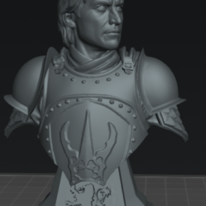 AE004012 Busto Jaime Lannister -- Juego de Tronos