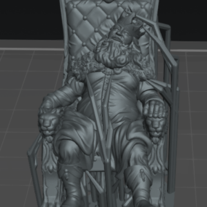 AE004029 Muerte del Rey Robert Baratheon en Trono -- Juego de Tronos