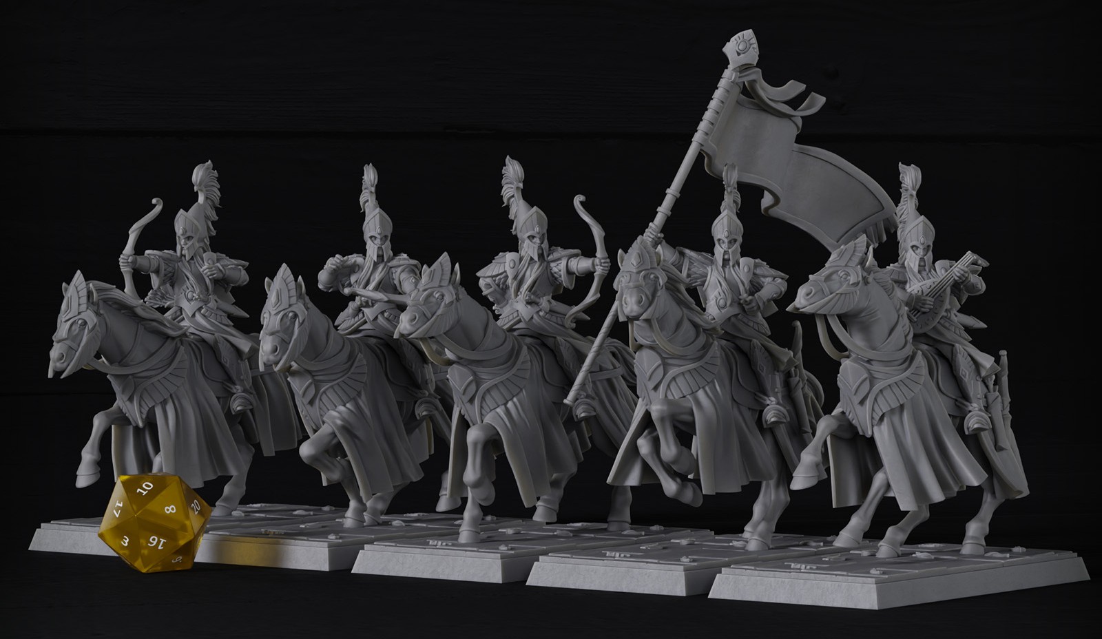 AE004097 Caballeria Ligera Altos Elfos -- Highborne Elves