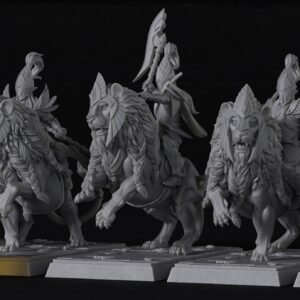 AE004098 Caballeria pesada de Leones de Cracia -- Highborne Elves