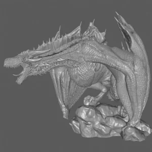 AE004042 Milestone Jon Snow on Dragon -- Juego de Tronos