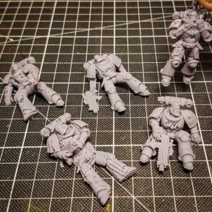 AE004093 Bits Decorativos de Marines Completos -- Dragon Miniatures