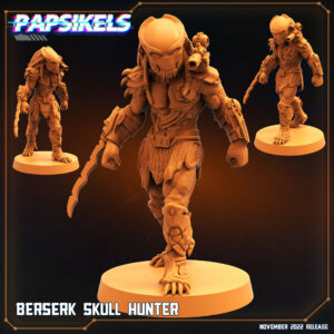 AE004447 Berserk skull Hunter (Woman Versión) -- Papsikels