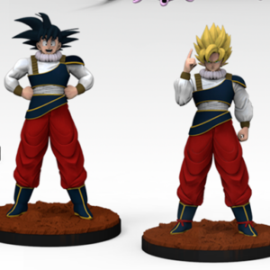 AE004185 Goku Yadrat (opción SSJ) -- Dragoon Miniatures