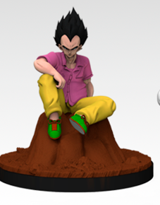 AE004188 Vegeta -- Dragoon Miniatures