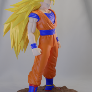 AE004228 Goku SSJ3 -- Dragoon Miniatures