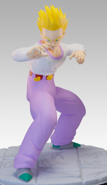 AE004234 Goten GT (Version SSJ y base) -- Dragoon Miniatures - Image 2