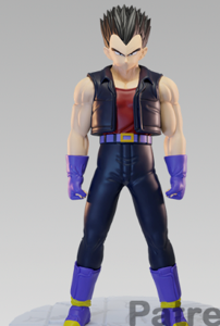 AE004247 Vegeta  GT -- Dragoon Miniatures