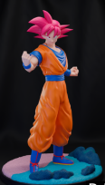 AE004268 Goku God -- Dragoon Miniatures