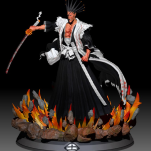 AE004301 Zakari Kenpachi Diorama -- Bleach