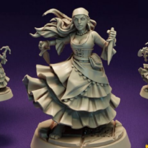 AE004338 Isabella Picara Humana(Ballesta, Dagas y Espada/Hacha) -- Rol